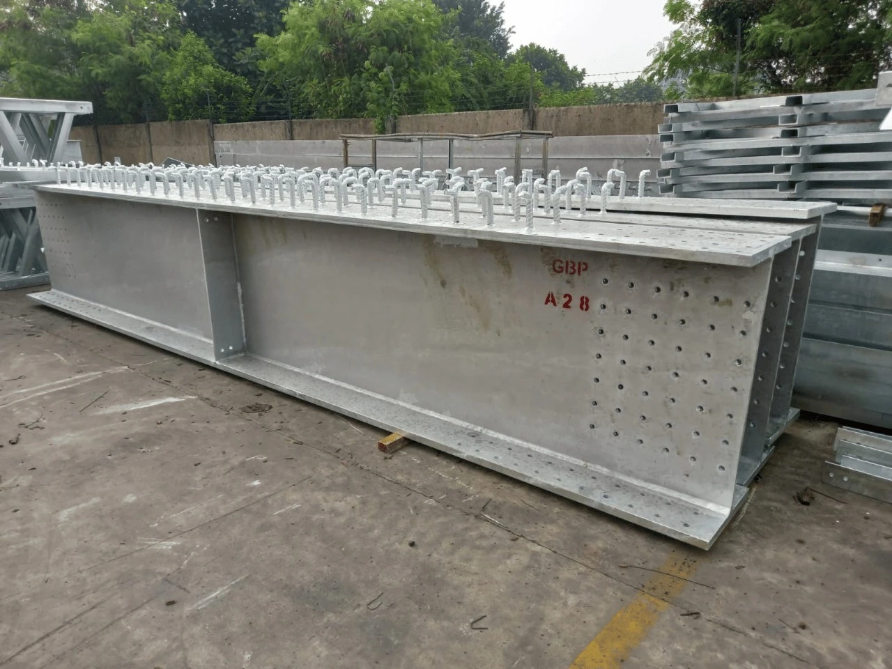 Proyek Jembatan Girder Type-A28M Balai Benih Udang (BBI) - Gunung Baja Permata - Fatimano Daeli