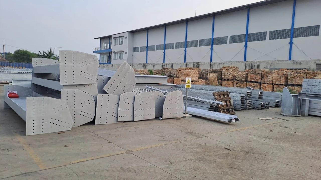 Proyek Jembatan Rangka Type-C60M Kawasan Wisata Aek Sijorni - Gunung Baja Permata - Fatimano Daeli