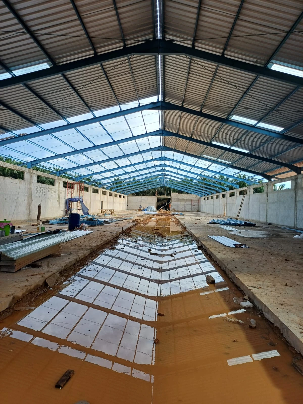 Proyek Pembangunan Gudang Pupuk  - Gunung Baja Permata - Fatimano Daeli