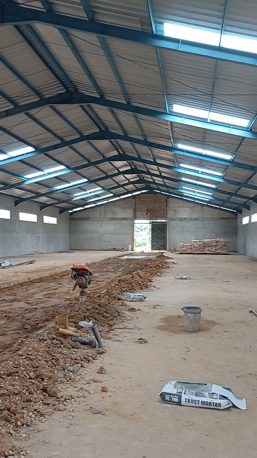 Proyek Pembangunan Gudang Pupuk  - Gunung Baja Permata - Fatimano Daeli